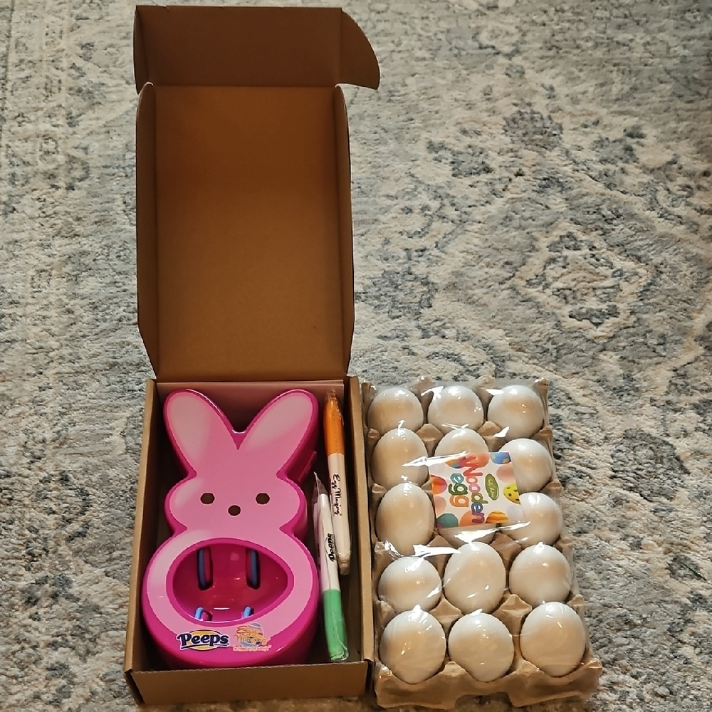 Peeps Eggmazing Egg Decorator W/ Wood Eggs